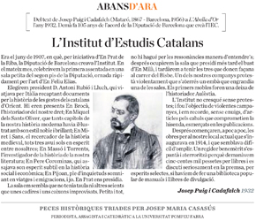 L’Institut d’Estudis Catalans